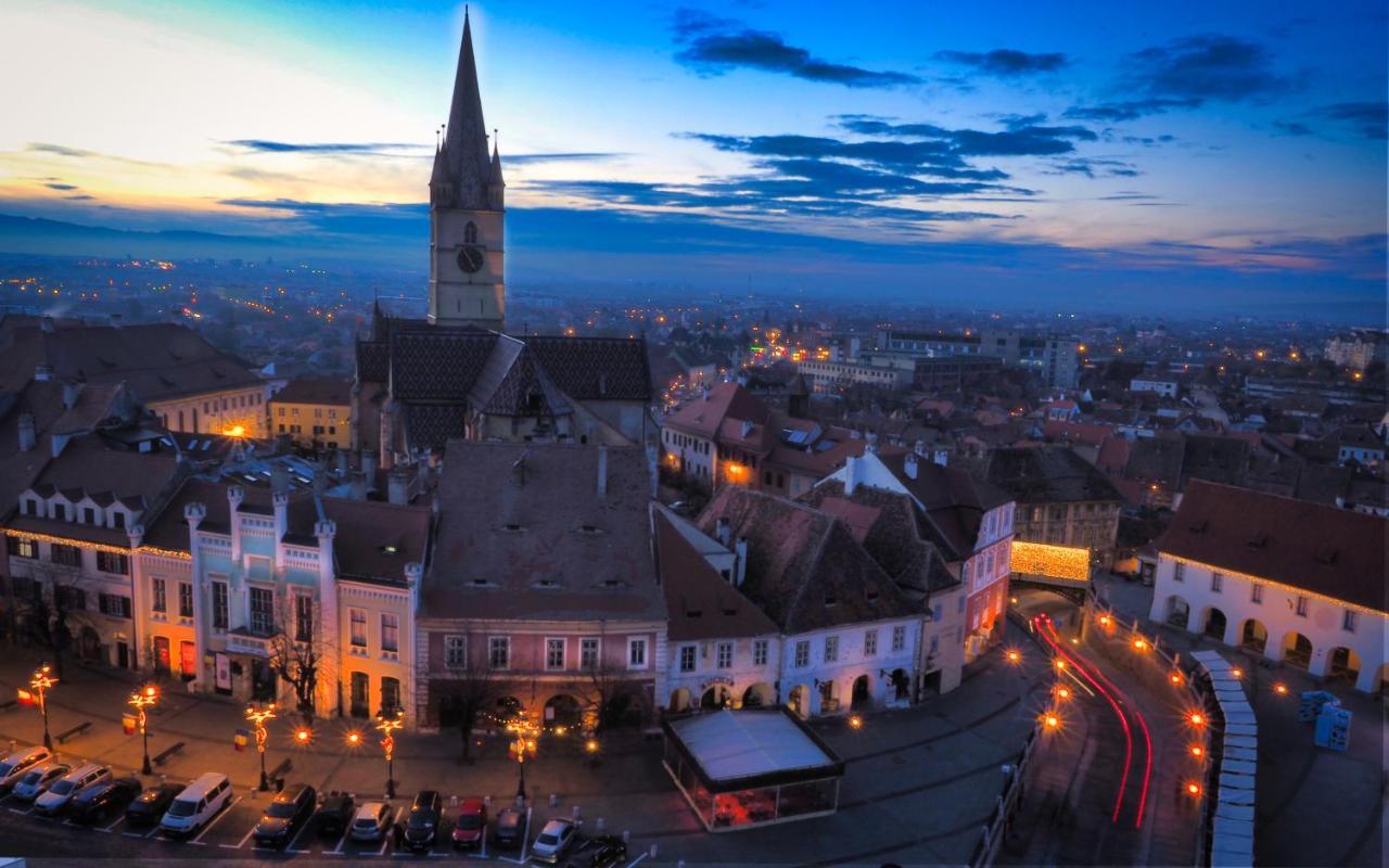 Via Del Centro Apartamento Sibiu Exterior foto