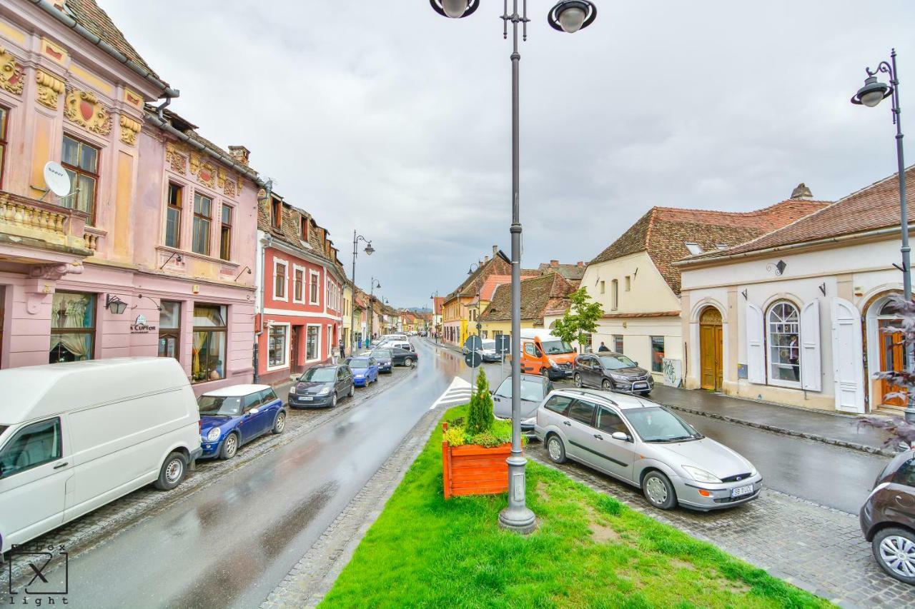 Via Del Centro Apartamento Sibiu Exterior foto